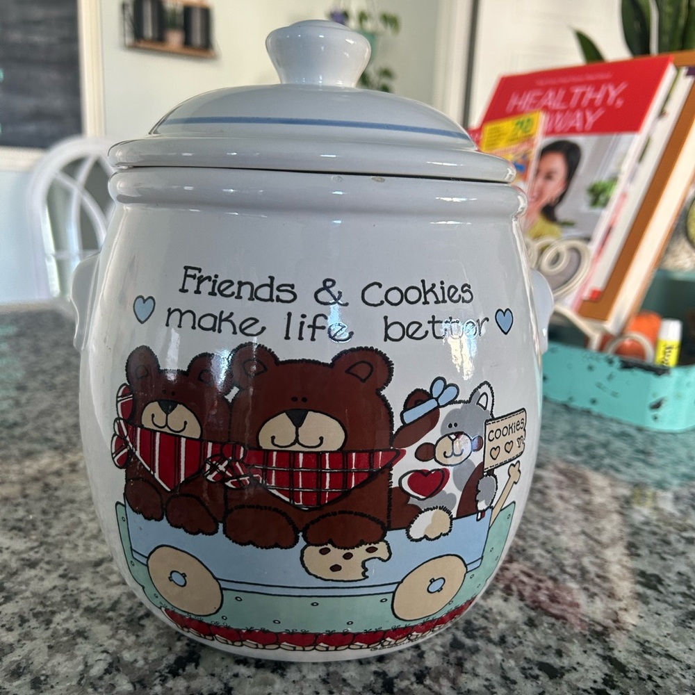 Vintage Susan Marie McChesney Cookie Jar From 1987